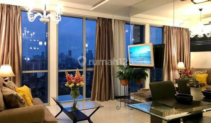 Apartemen Kemang Mansion, Full Furnished, Studio (60 m²) Tower South, Middle Floor, City View, 11 Juta/Bulan, Kemang, Jakarta Selatan 2