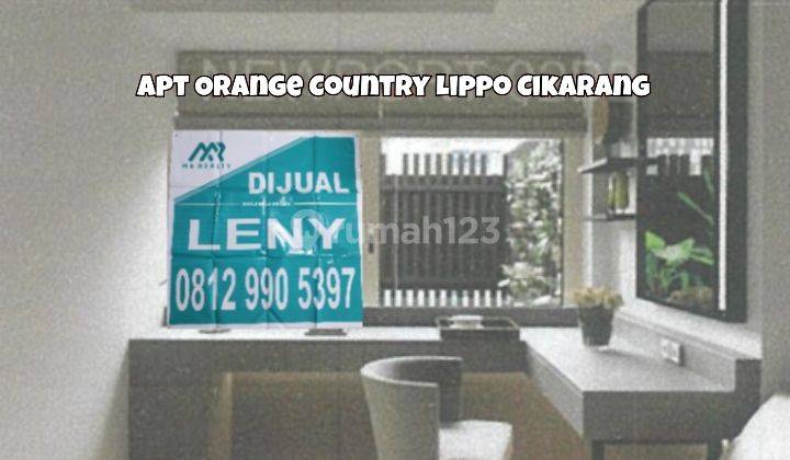 APARTMENT ORANGE COUNTRY LIPPO CIKARANG 2 BR FULL FURNISHED 1