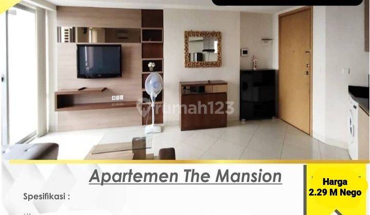 Dijual Cepat Apartemen The Mansion Jasmine 3 BR Rp 2.299 M Nego 1