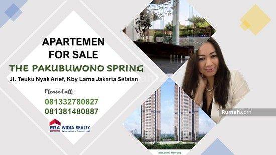 APARTEMEN MEWAH 2 Kamar SIAP PAKAI &amp; TERMURAH di THE PAKUBUWONO SPRING, Kebayoran Lama, Jakarta Selatan 2