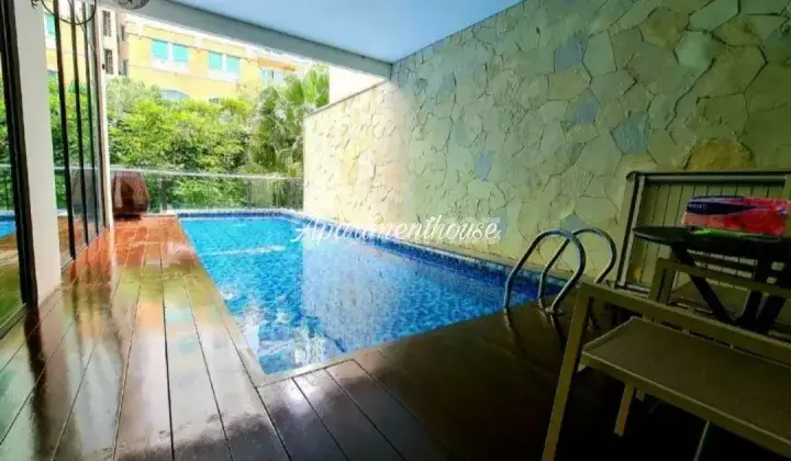 Pakubuwono town house with Private pool at Kebayoran Baru jaksel 2