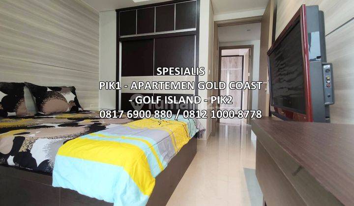 Apartemen Gold Coast PIK 2BR, Furnished, Sea View, Renov 2