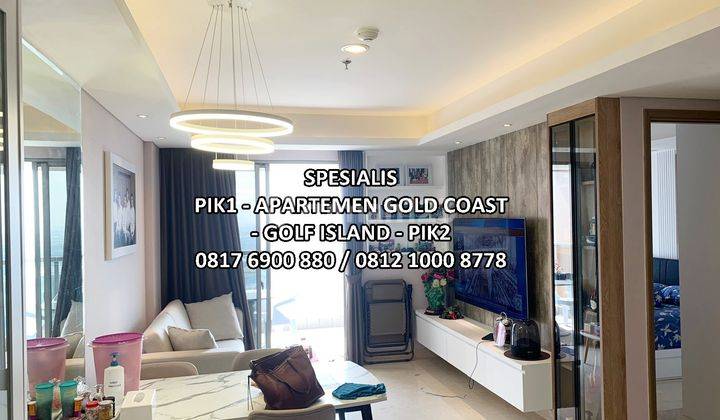 Apartemen Gold Coast Pik 3BR, Furnished, Renov, Sea View 1