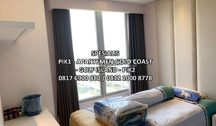 Apartemen Gold Coast Pik 3BR, Furnished, Renov, View Laut 2