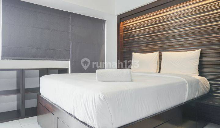 Studio Furnished Apartemen Sahid Metropolitan By Travelio 1