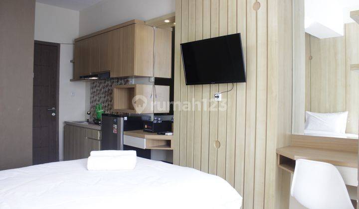 Studio 1br Furnished And Unfurnished Apartemen Easton Park Residence Jatinangor 2