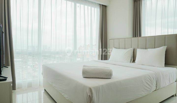 Studio 2br 3br Furnished And Unfurnished Apartemen Green Sedayu By Travelio 1