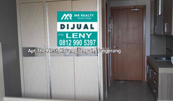 THE NEST APARTMENT, STUDIO 27 M2, FURNISHED, DI KARANG TENGAH, TANGERANG 2