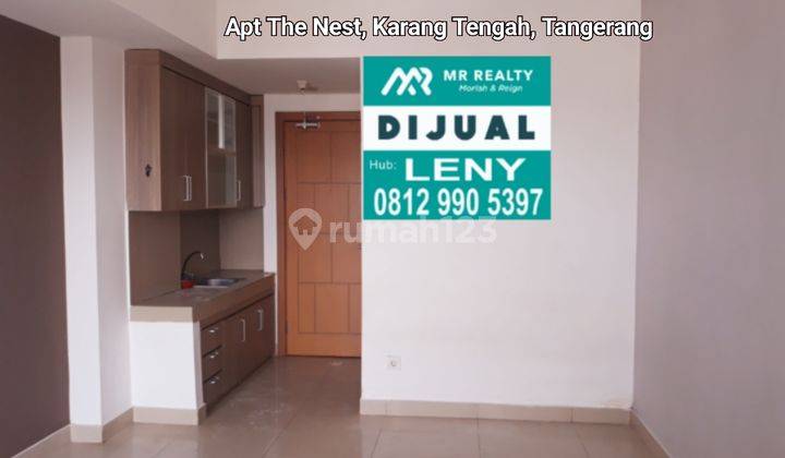 JUAL MURAH...THE NEST APARTMENT, STUDIO 27 M2, DI KARANG TENGAH, TANGERANG, LAGI BU 1