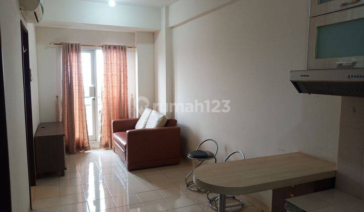 Dijual Apartemen Puri Park View Tower A 2BR lt 7 semi furnish hadap pool anak BU murah 1