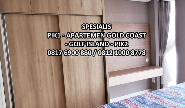 Dijual Apartemen Gold Coast 3BR+1, Sea View, Furnished, Pantai Indah K 2