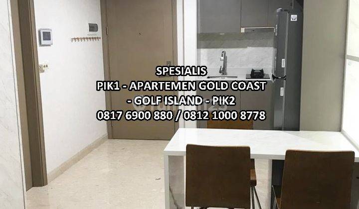 Dijual Apartemen Gold Coast PIK, 1BR, 51m2, View Laut, Furnished 1