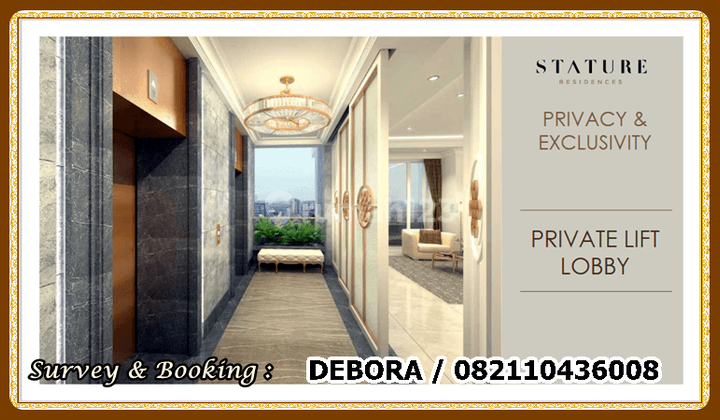 THE STATURE - 3 BR SIGNATURE SUITES - VIEW THAMRIN - JAKARTA PUSAT 2