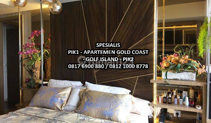 Dijual Apartemen Gold Coast PIK 3BR, 113m2, Sea View, Furnished  1