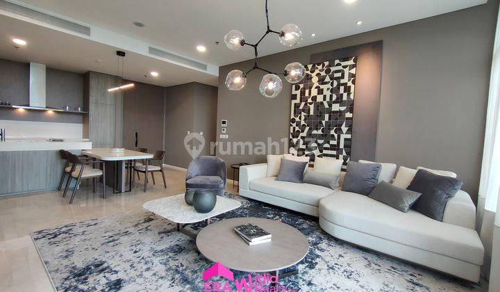 Apartemen 2 Kamar Modern Lux Dan Furnish di Verde Two, Kuningan 2