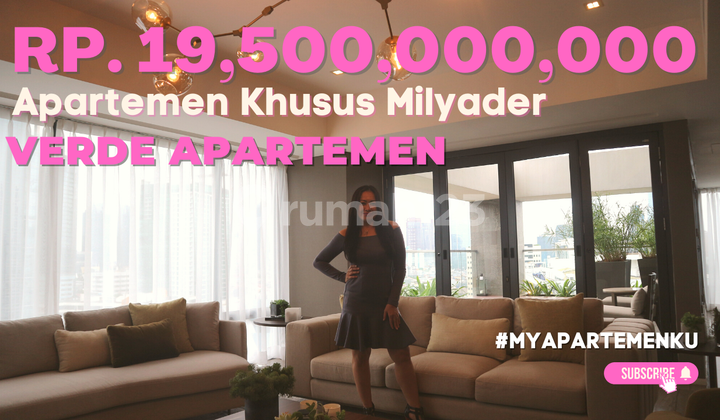 Dijual Apartemen Penthouse 3 Lantai Dan Private Lift di Verde Apartemen  2