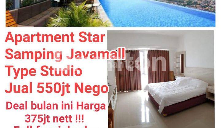 BUTUH LAKU CEPAT BAWAH PASARAN APARTEMEN STAR HOTEL FULL FURNISHED SIAP HUNI MURAH 1