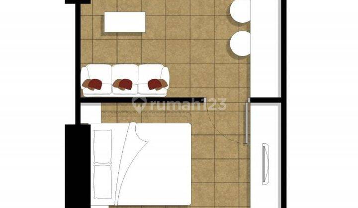 Apartemen Baru 1BR lokasi strategis dipusat kota BSD Roseville Soho and suite  2