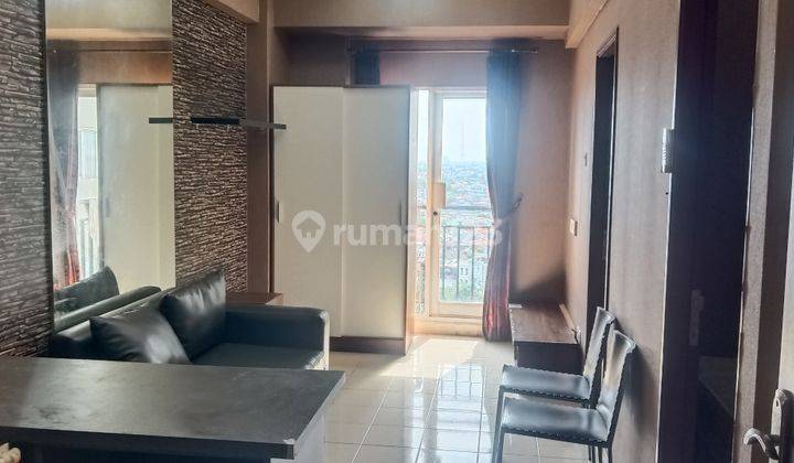 Disewakan Apartemen Puri Park View Tower A 2BR lt 17 hdp pool anak furnish siap huni BU murah 1