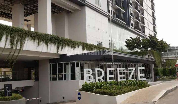 Dijual 1 BR unit di apartemen Breeze Tower ,View Bintaro Plaza 1