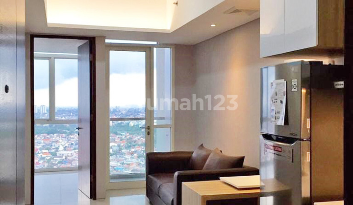 APARTMENT THE LINDEN 2 BEDROOM FULLY FURNISHED AND INTERIOR, CONNECTED TO MARVEL MALL SURABAYA