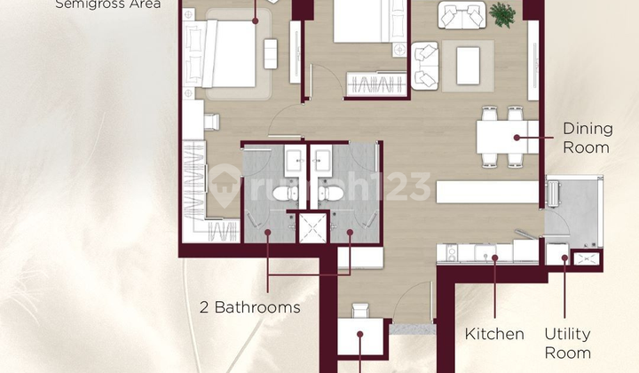 Apartemen Premium dengan Pet Friendly 2