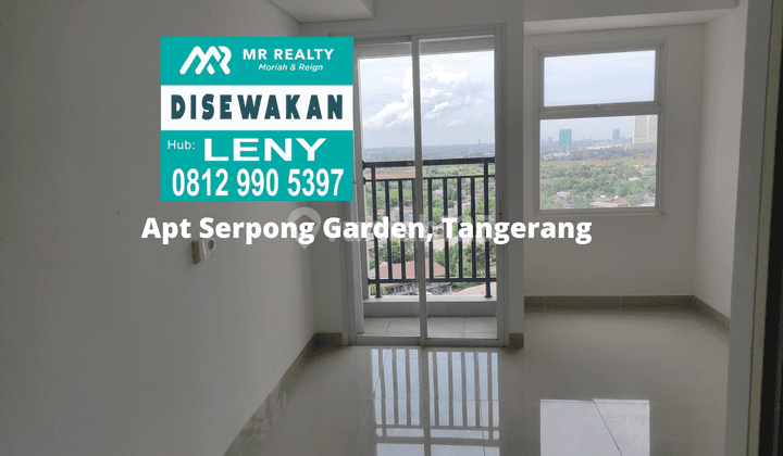 APARTMENT SERPONG GARDEN, CISAUK, TANGERANG, STUDIO, BARU 1