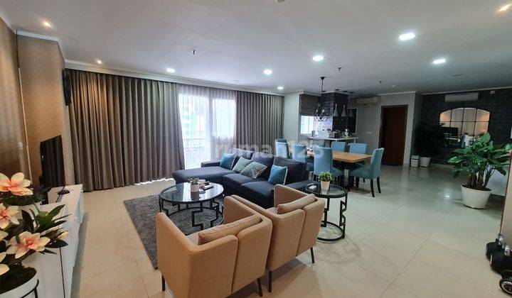 Disewakan 3 BR Apartemen Sahid Sudirman Furnished Cantik Sekali