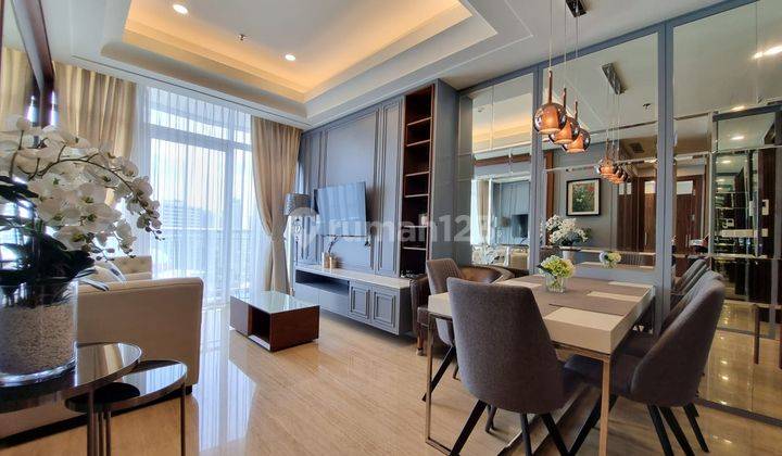 Apartemen South Hills Disewakan – 2 BR Fully Furnished