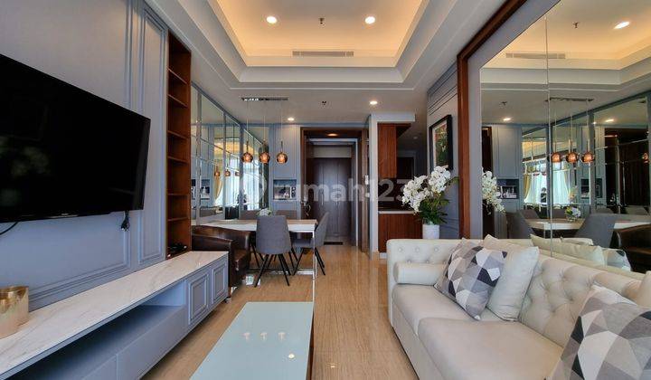 Apartemen South Hills Disewakan – 2 BR Fully Furnished