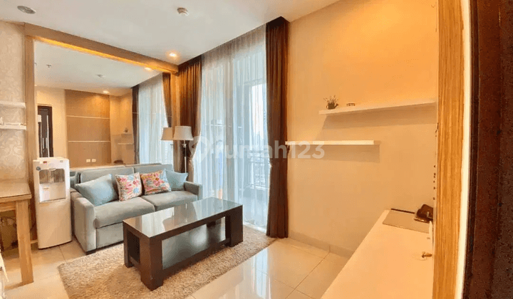 FOR SALE SUPER MURAH APARTEMEN CENTRAL PARK RESIDENCE 1BR FF  1