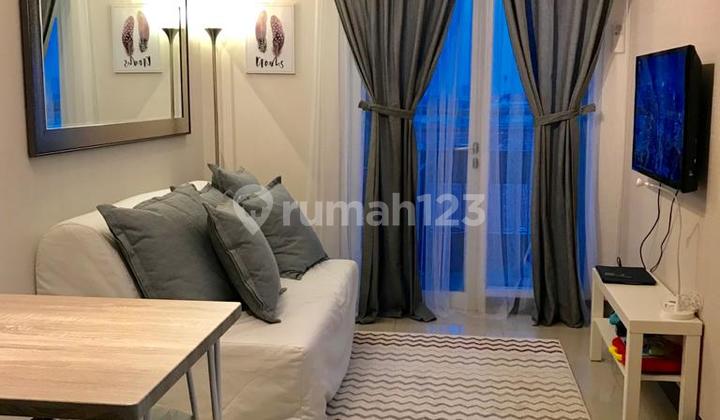 Murah !!! Apartemen Sky Terrace - 1 Br - Lantai 3 - Shmrss - Furnished - View City 