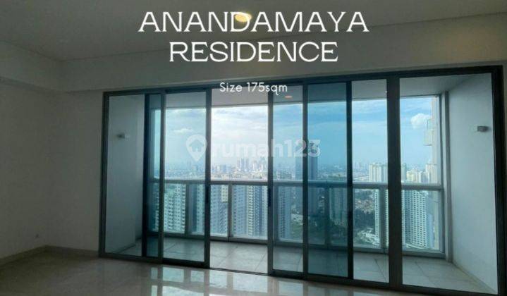 Anandamaya Residences 175sqm at Sudirman Only 11M  1