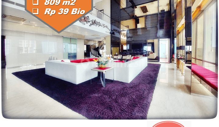 Pakubuwono Residence Best Price Penthouse Private Lift City View  1