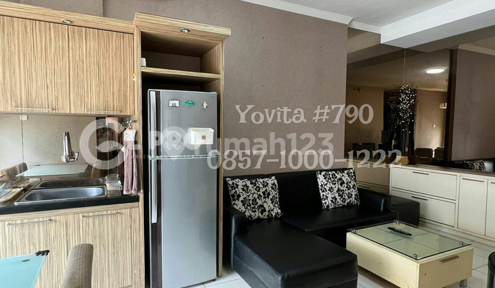 Furnish Terawat, Siap Huni. Mediterania Garden 2 Type 2 Bedroom Jakbar