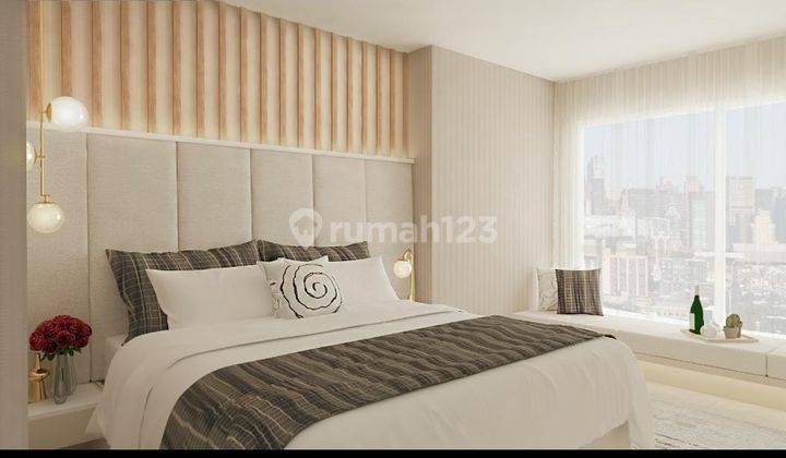 Dijual Apartemen Condminium Grand Mansion Central Park. 2+1 Br, Furnish Baru 2