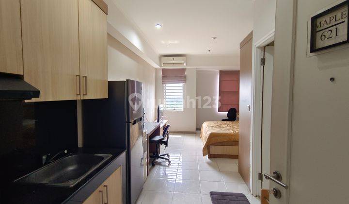 Di sewakan apartemen studio full fiurnish di silkwood alam sutera 2