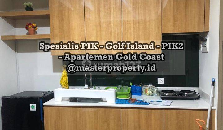 Dijual Cepat Apartemen Gold Coast PIK 1BR, 34m2, Furnished, Sea View 1