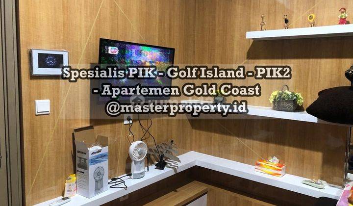 Dijual Cepat Apartemen Gold Coast PIK 1BR, 34m2, Furnished, Sea View 2