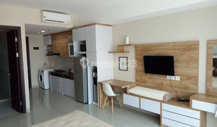 Dijual 1BR Nine Residence Tower B Fully Furnished Rapih Rp. 1.2 M 1