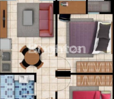 Available Apartemen Barsa City Type Deluxe