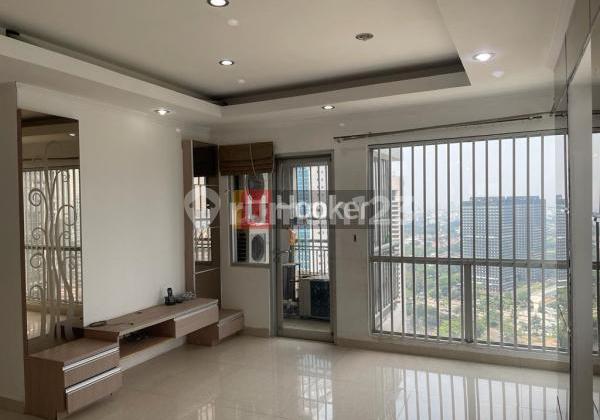 Apartemen 100m2 baru direnovasi di sudirman park jakarta pusat