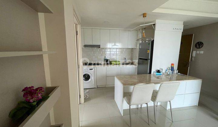 Apartment 2 BR Furnished Siap Huni Di Oasis Mahogany 1