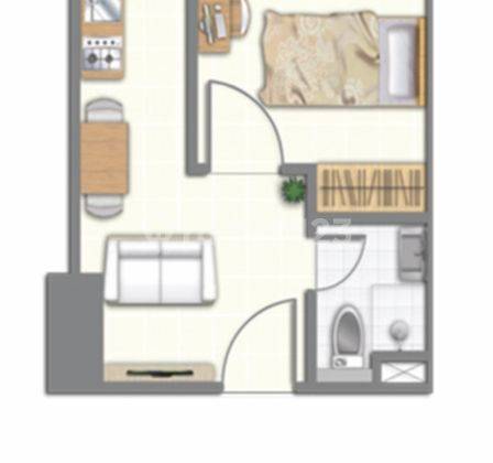 foto lainnya apartemen 1br unfurnished di evenciio