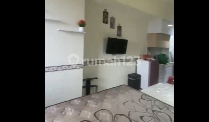 kamar tidur apartemen type studio+ full furnished