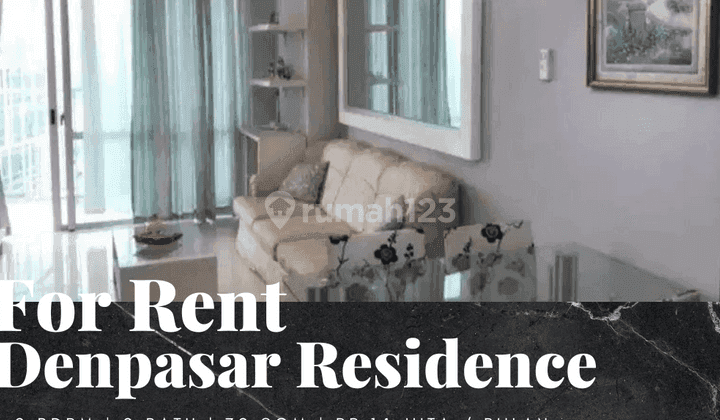 Disewakan Apartement Denpasar Residence 2 Bedrooms Full Furnished 1