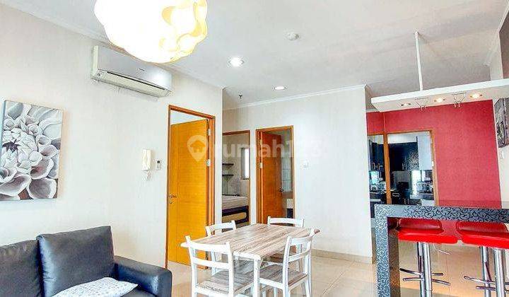 Apartemen hamptons park 2 BR 1