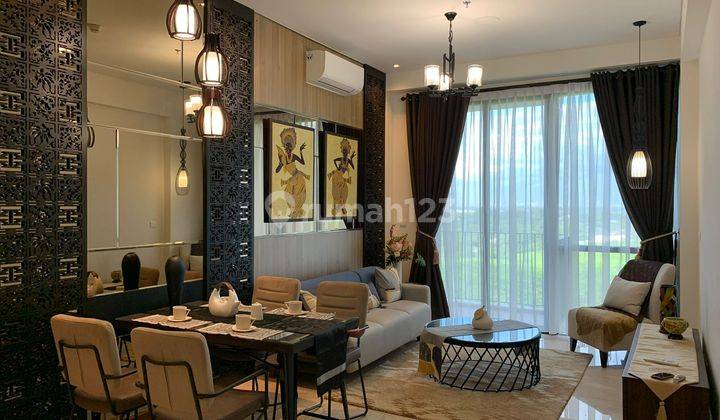 apartemen marigold nava park bsd city  cepat furnish tinggal masuk koper siap huni 1