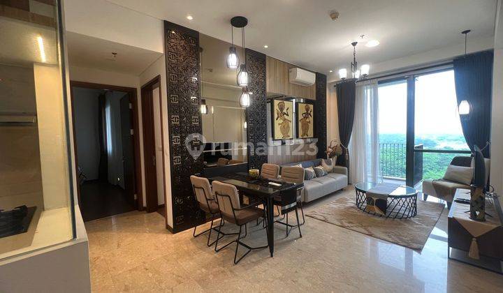 apartemen marigold nava park bsd city  cepat furnish tinggal masuk koper siap huni 2