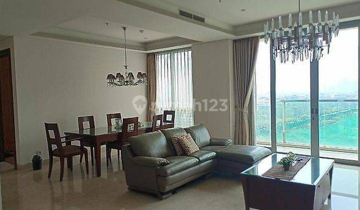 Dijual Apartement Senayan City 3 Bedroom Fully Furnished Lantai Middle  1